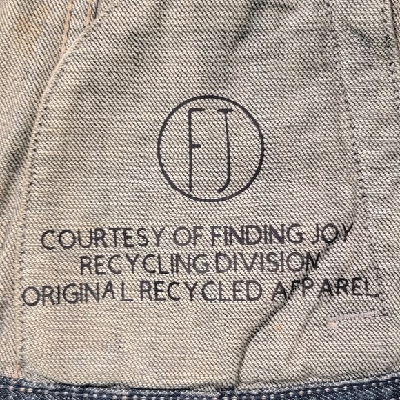 SOLD! Original FJ Ukrainian Flag - Jean Jacket - Picture 7 of 8